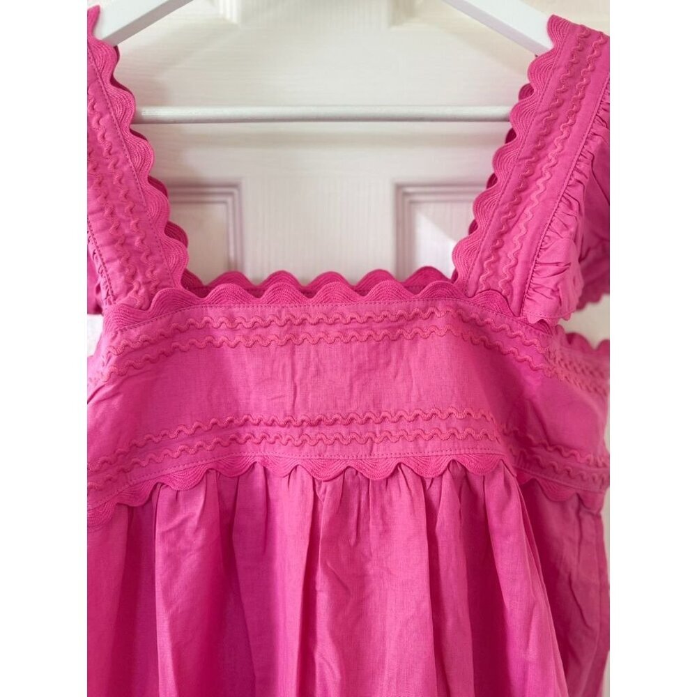 J. Marie Beckley Dress Pink Embroidered Womens XS-L NWT - Picture 8 of 16